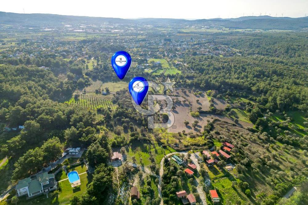 URLA İÇMELER SATILIK DENİZ MANZARALI 38.747 M2 2 PARSEL