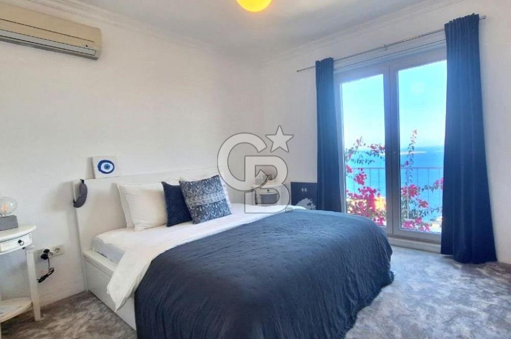 Gündoğan Satılık Villa Deniz Manzaralı