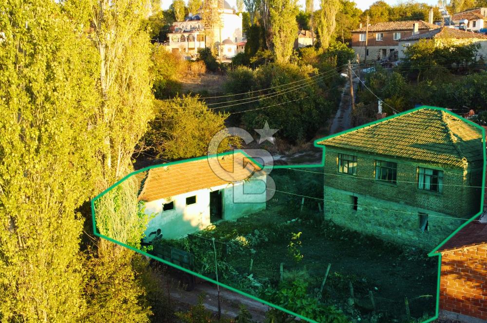 Çanakkale Lapseki Kocavelide Boğaz Manzaralı 377m²Arsa ve Taş Ev