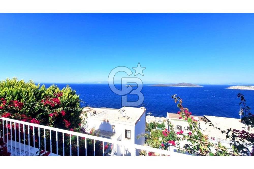 Gündoğan Satılık Villa Deniz Manzaralı