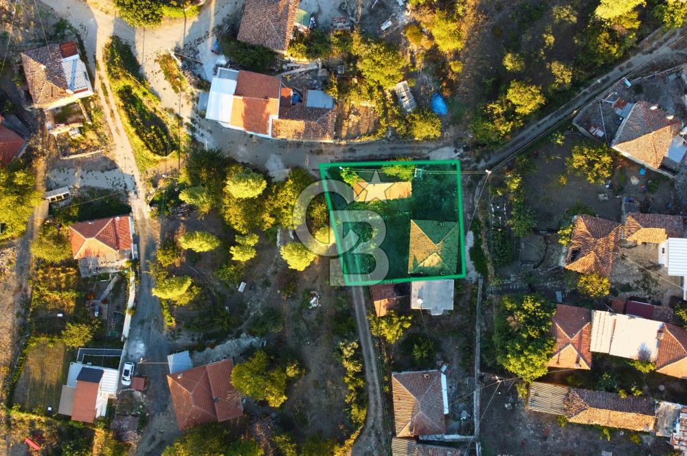 Çanakkale Lapseki Kocavelide Boğaz Manzaralı 377m²Arsa ve Taş Ev