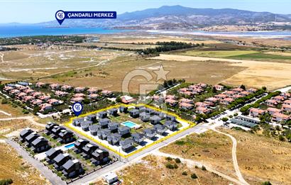 ÇANDARLI'DA SİTE İÇİNDE 3+1 120m2 SATILIK DUBLEKS VİLLA