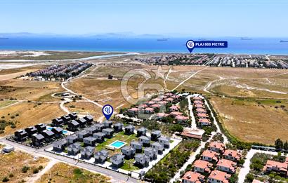 ÇANDARLI'DA SİTE İÇİNDE 3+1 120m2 SATILIK DUBLEKS VİLLA