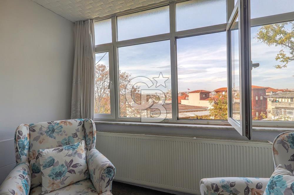 Fatih Süleymaniye'de İstanbul Üniversitesi Karşısında Ferah Manzaralı Daire