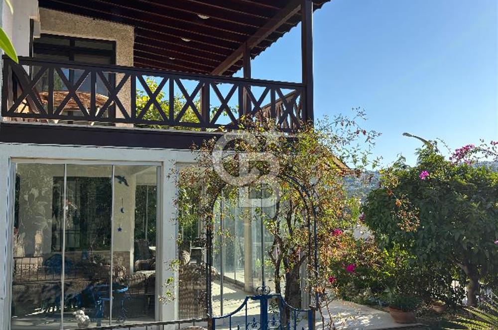BODRUM BANK EV SAHİL SİTESİ DENİZE YÜRÜME MESAFESİNDE MÜSTAKİL VİLLA