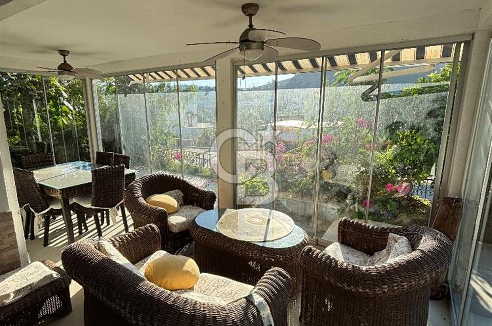 BODRUM BANK EV SAHİL SİTESİ DENİZE YÜRÜME MESAFESİNDE MÜSTAKİL VİLLA