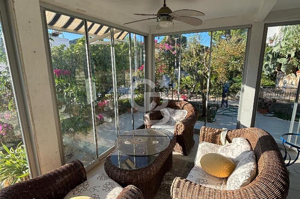 BODRUM BANK EV SAHİL SİTESİ DENİZE YÜRÜME MESAFESİNDE MÜSTAKİL VİLLA