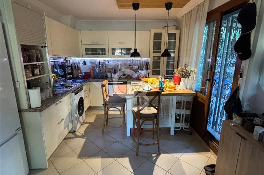 BODRUM BANK EV SAHİL SİTESİNDE MUNTAZAM DENİZ MANZARALI ÜST DUBLEKS