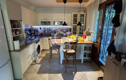 BODRUM BANK EV SAHİL SİTESİNDE MUNTAZAM DENİZ MANZARALI ÜST DUBLEKS