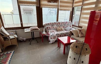 BODRUM BANK EV SAHİL SİTESİNDE MUNTAZAM DENİZ MANZARALI ÜST DUBLEKS