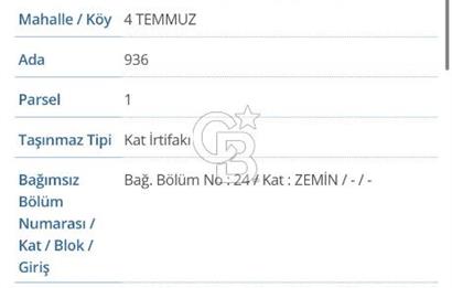 KOCAELİ / KARAMÜRSEL - 4 TEMMUZ MAHALLESİ'NDE SATILIK DÜKKAN