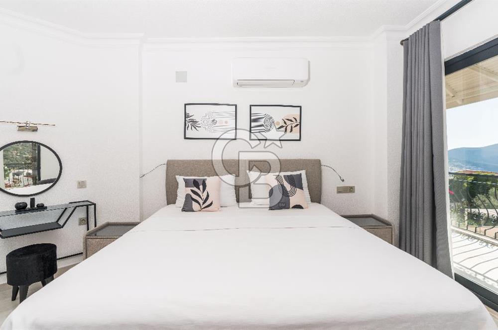 Cb Giz'den Kaş Kalkan Kızıltaş'ta 3+1 Deniz Manzaralı Villa