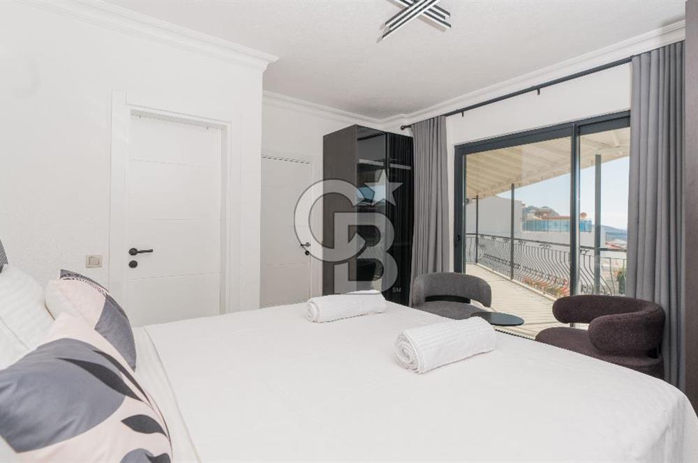 Cb Giz'den Kaş Kalkan Kızıltaş'ta 3+1 Deniz Manzaralı Villa