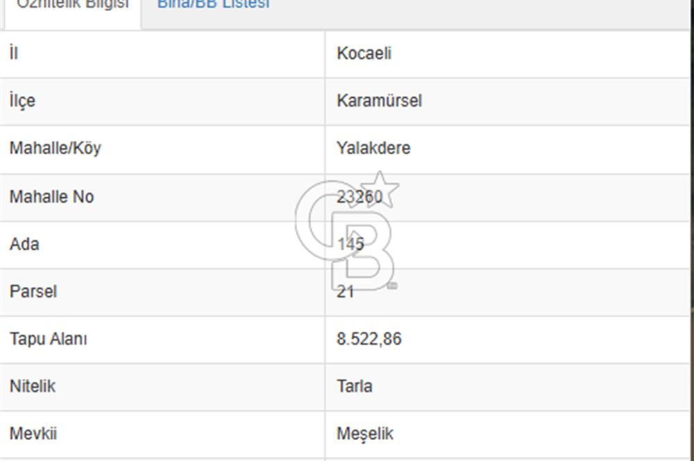 Karamürsel Yalakdere'de Yola Cepheli 14 Dönüm Satılık Tarla!