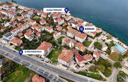 CB ENVOY'DAN ULAŞLI DENİZE 70 METRE UZAKLIKTA 3+1 ARA KAT DAİRE