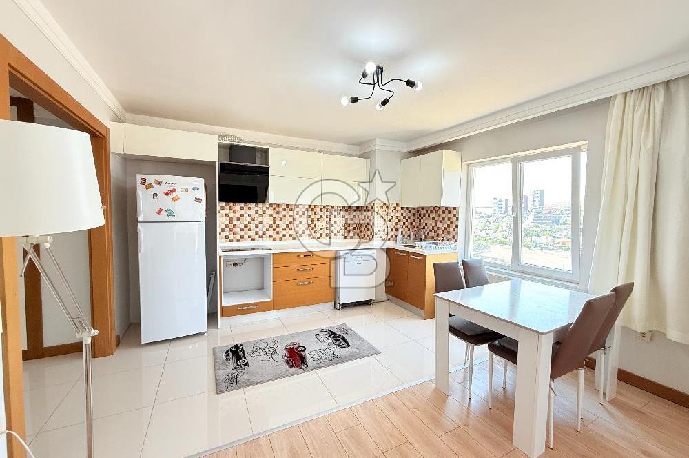 BAĞLICA OPEN SKY’ DA ÇİFT CEPHELİ, EŞYALI, 72 M2 NET KİRALIK 1+1 DAİRE  