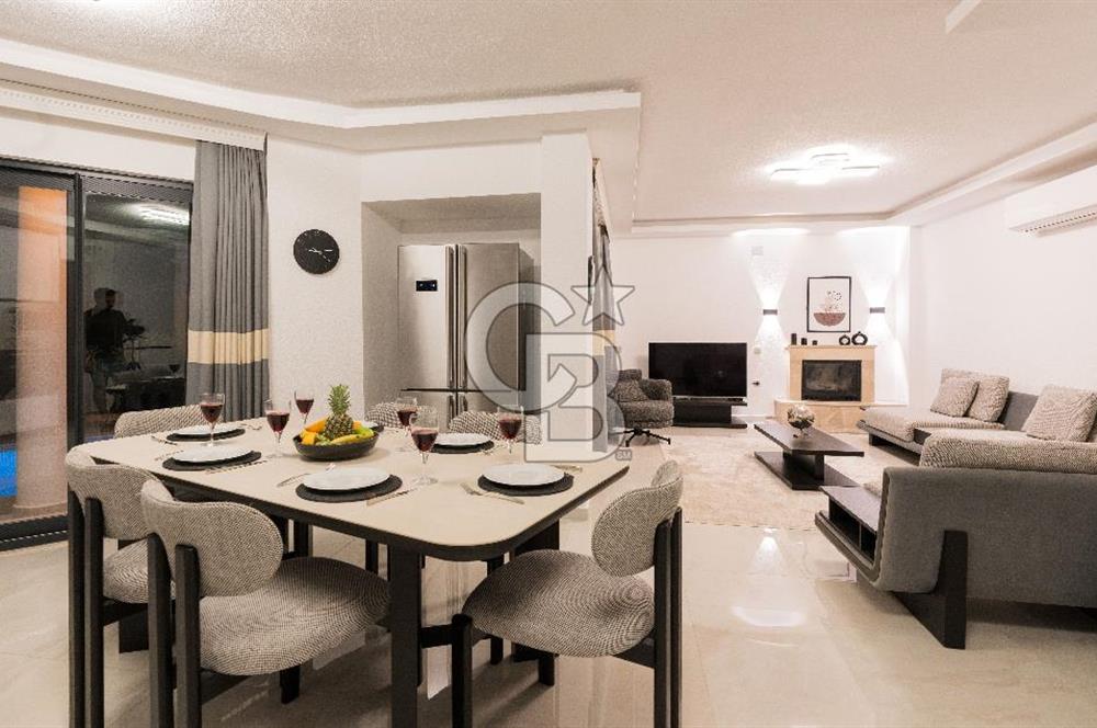 Cb Giz'den Kaş Kalkan Kızıltaş'ta 3+1 Deniz Manzaralı Villa