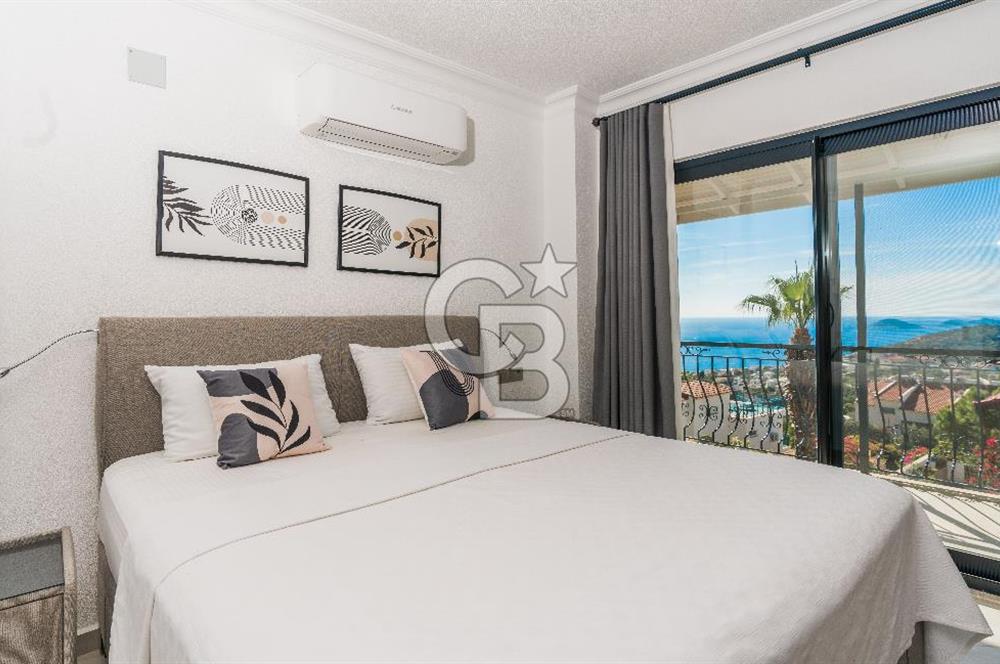 Cb Giz'den Kaş Kalkan Kızıltaş'ta 3+1 Deniz Manzaralı Villa