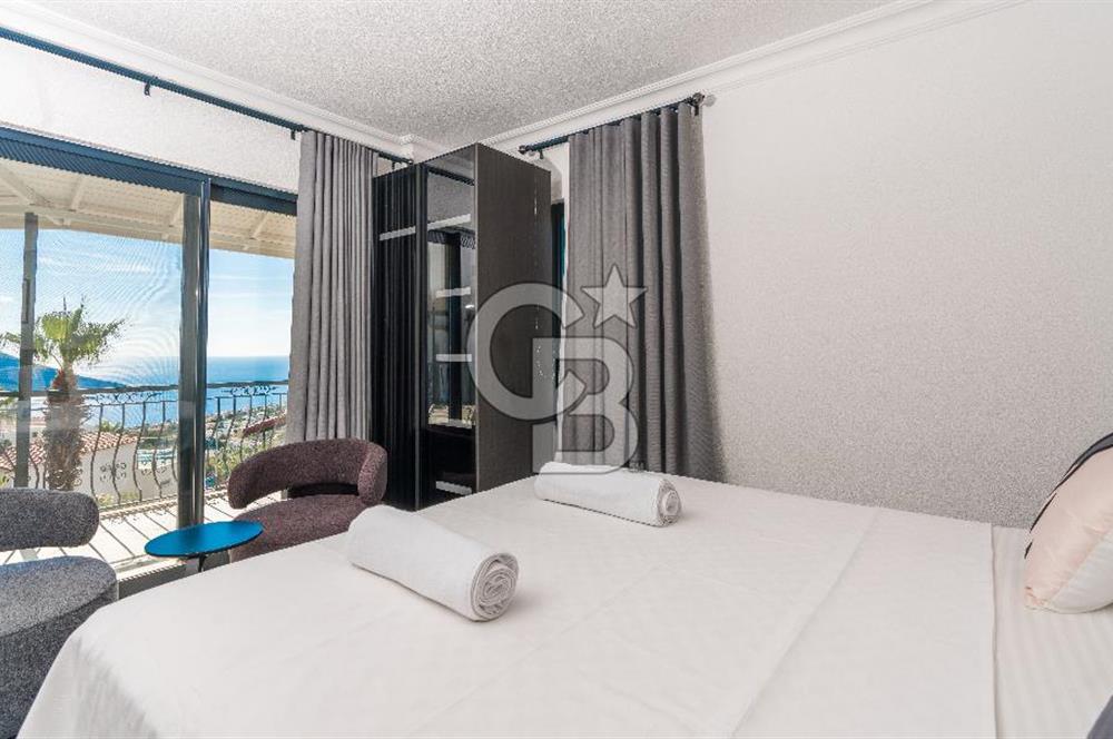 Cb Giz'den Kaş Kalkan Kızıltaş'ta 3+1 Deniz Manzaralı Villa