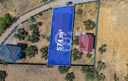 ÇANAKKALE EZİNE DE SATILIKMÜSTAKİL 574 M2 ARSA İÇİNDE TAŞ EV