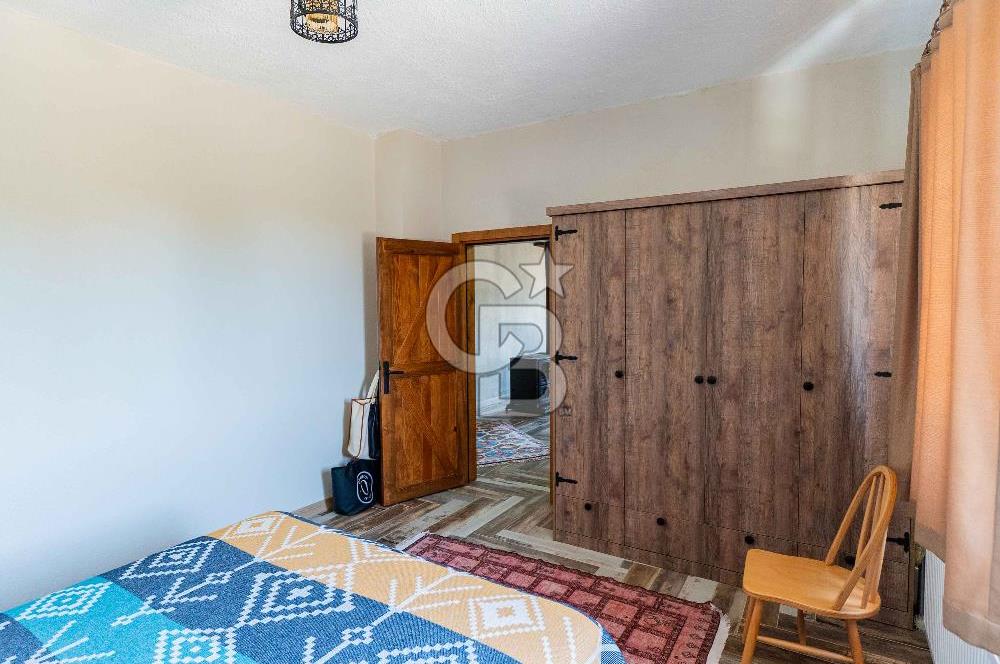 ÇANAKKALE EZİNE DE SATILIKMÜSTAKİL 574 M2 ARSA İÇİNDE TAŞ EV