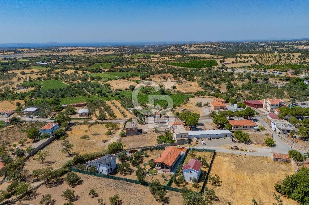 ÇANAKKALE EZİNE DE SATILIKMÜSTAKİL 574 M2 ARSA İÇİNDE TAŞ EV