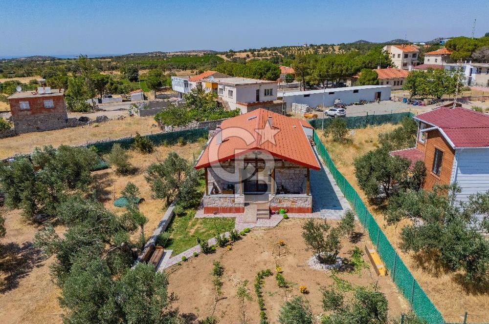 ÇANAKKALE EZİNE DE SATILIKMÜSTAKİL 574 M2 ARSA İÇİNDE TAŞ EV