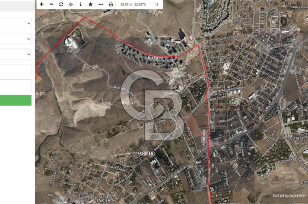 İNCEK SATILIK KÖŞE ARSA VİLLA PARSELİ 0.30 EMSAL / SELEN AKTEPE