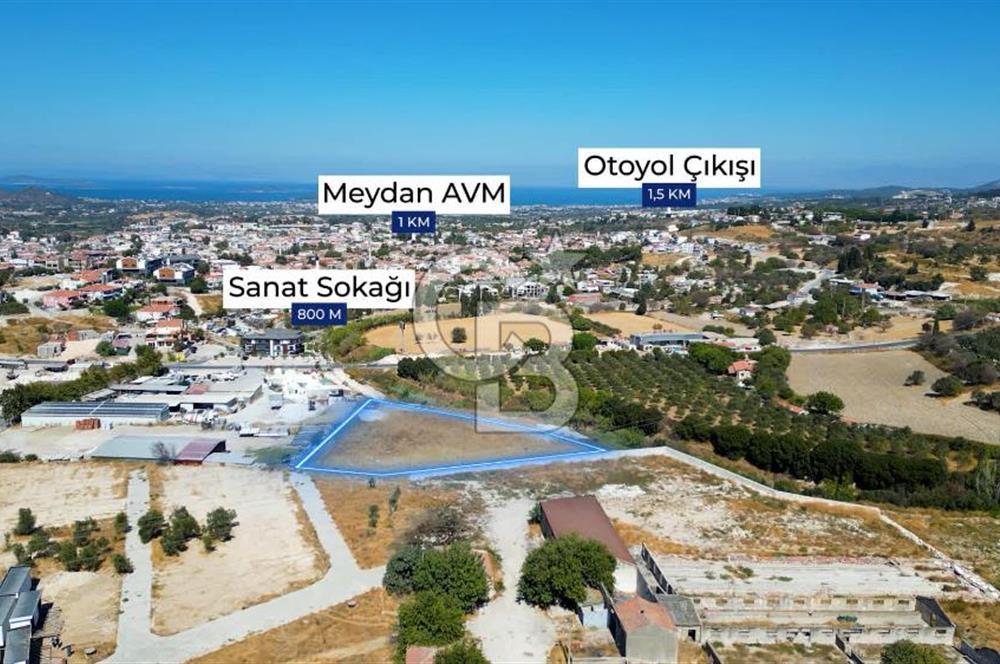 Urla Merkez de Satılık 6566m2 Arazi 