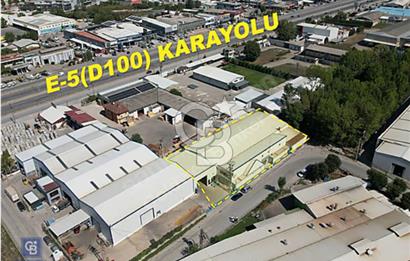 E-5 Yan Yolda 2200 m² Fabrika KDV Dahil Fiyatla Satışta 