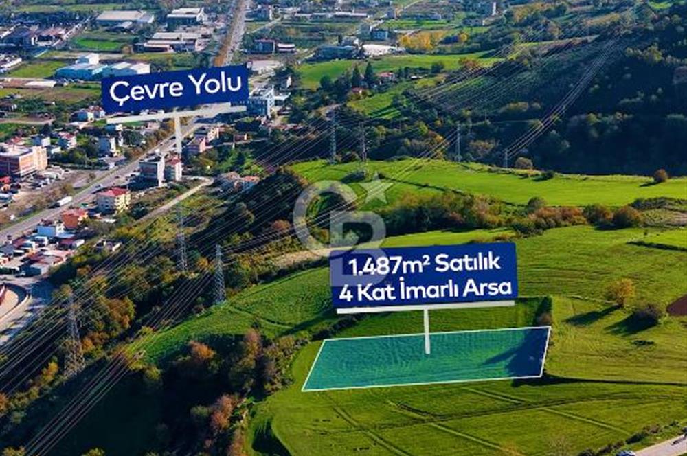 TEKKEKÖY 1487 m2 DENİZ MANZARALI ARSA