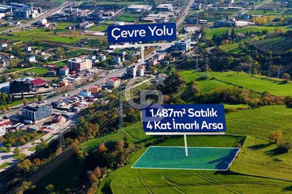 TEKKEKÖY 1487 m2 DENİZ MANZARALI ARSA