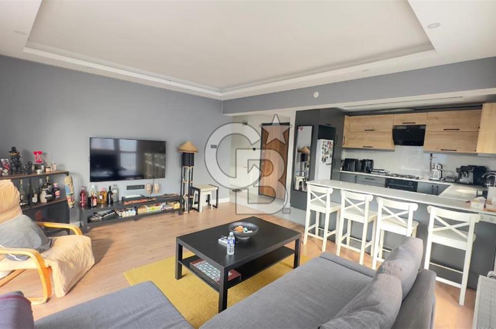 İZMİR KARŞIYAKA'DA MODERN TASARIMLI IŞILTILI SATILIK 2+1 DAİRE 
