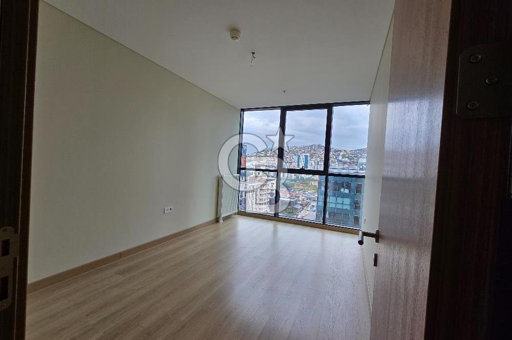 RİTİM İSTANBUL - BOŞ- DENİZ MANZARALI - BALKONLU 111m2- KÖŞE 2+1