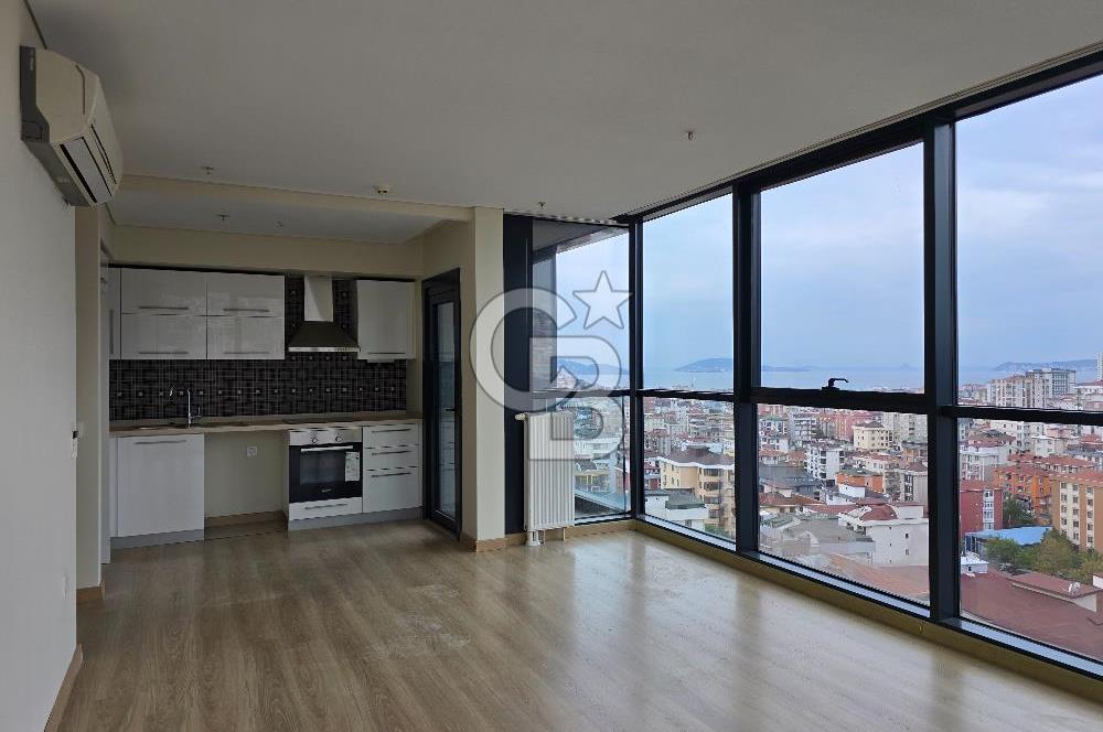 RİTİM İSTANBUL - BOŞ- DENİZ MANZARALI - BALKONLU 111m2- KÖŞE 2+1