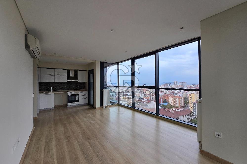 RİTİM İSTANBUL - BOŞ- DENİZ MANZARALI - BALKONLU 111m2- KÖŞE 2+1