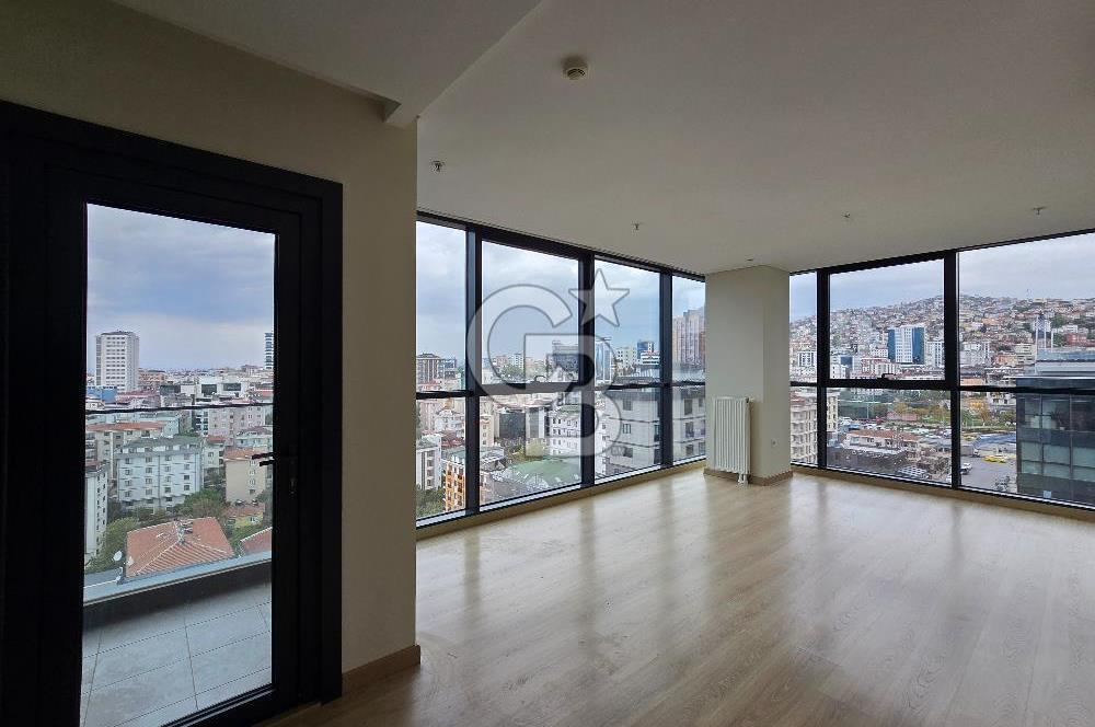 RİTİM İSTANBUL - BOŞ- DENİZ MANZARALI - BALKONLU 111m2- KÖŞE 2+1