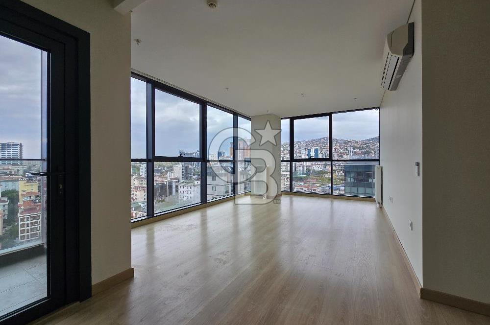 RİTİM İSTANBUL - BOŞ- DENİZ MANZARALI - BALKONLU 111m2- KÖŞE 2+1