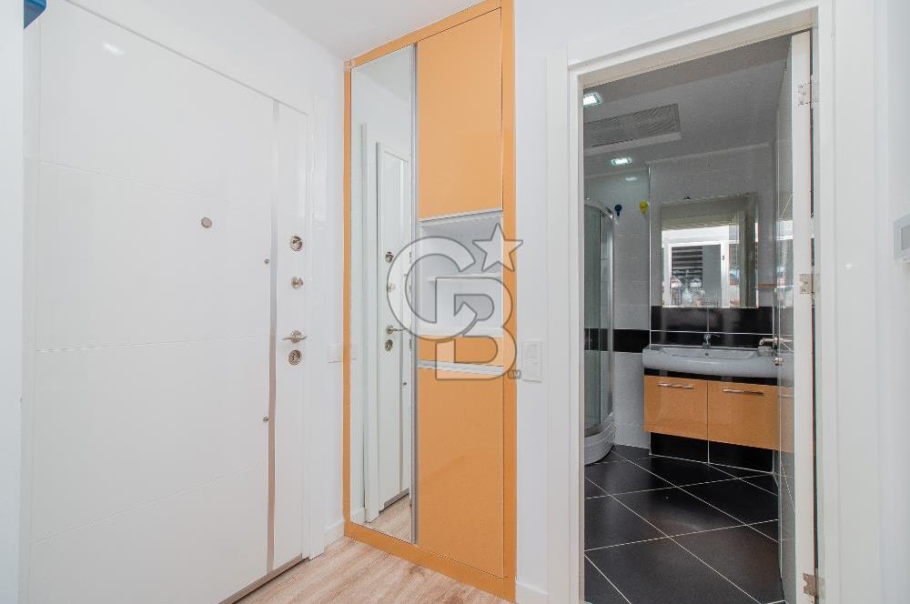 KONYAALTI SAHİLİN'DE 1+1 EŞYALI SİTE İÇERİSİNDE KİRALIK DAİRE