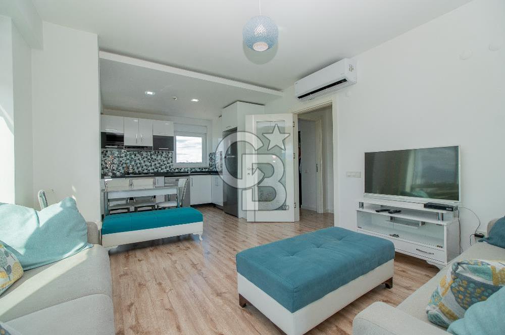 KONYAALTI SAHİLİN'DE 1+1 EŞYALI SİTE İÇERİSİNDE KİRALIK DAİRE