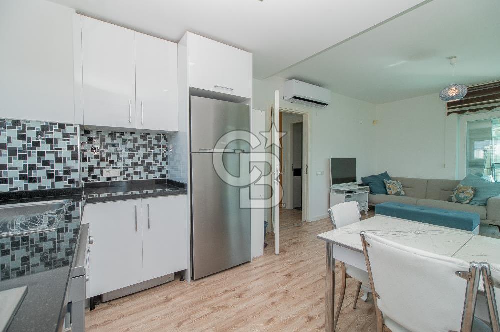 KONYAALTI SAHİLİN'DE 1+1 EŞYALI SİTE İÇERİSİNDE KİRALIK DAİRE