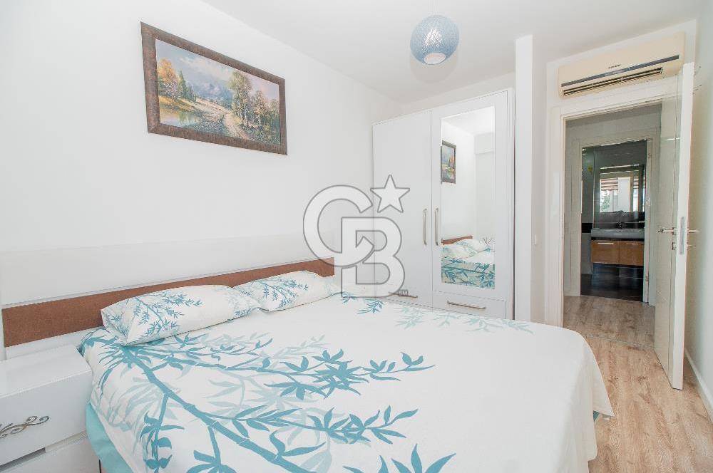 KONYAALTI SAHİLİN'DE 1+1 EŞYALI SİTE İÇERİSİNDE KİRALIK DAİRE