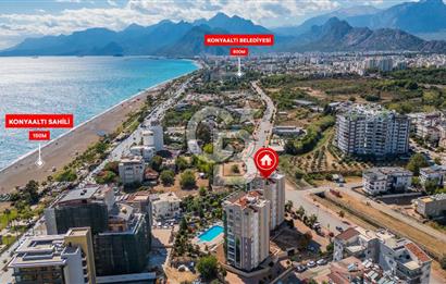 KONYAALTI SAHİLİN'DE 1+1 EŞYALI SİTE İÇERİSİNDE KİRALIK DAİRE