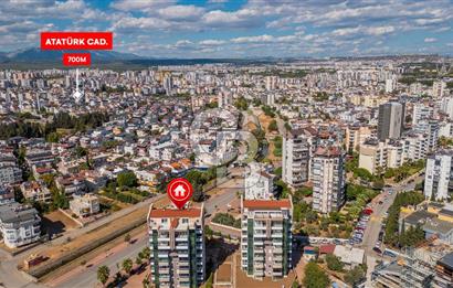 KONYAALTI SAHİLİN'DE 1+1 EŞYALI SİTE İÇERİSİNDE KİRALIK DAİRE