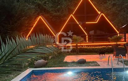 Sapanca, Muradiye'de 4.356,47 m² arsa + 2 Adet Havuzlu Bungalov