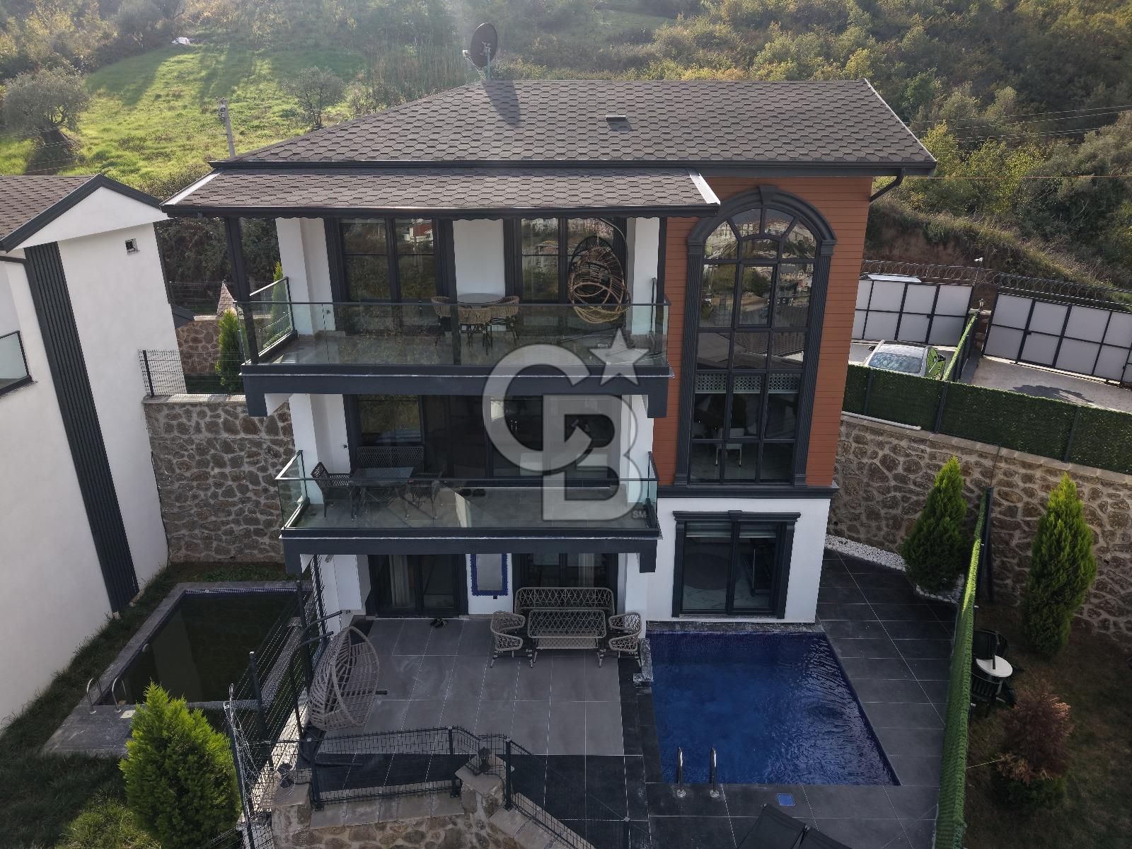 CB ENVOY Değirmendere Panoramik Deniz Manzaralı 4+1 Lüks Villa