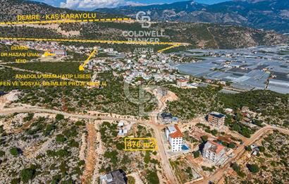 CB ARDEN den DEMRE BOZDAĞ BÖLGESİnde 476,35 m² SATILIK ARSA