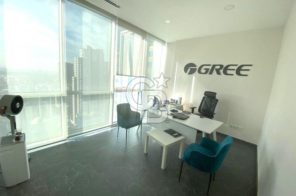 ÇUKURAMBAR PLAZADA 12.KAT YAPILI 3+1 100 M2 KİRALIK OFİS