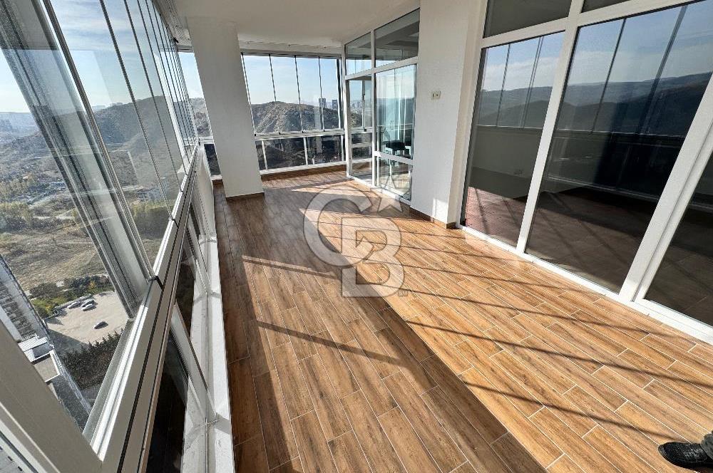 ALACAATLI VENT KULE'DE PANAROMİK MANZARALI EKSTRA YAPILI 250M2 5+1 KİRALIK DAİRE