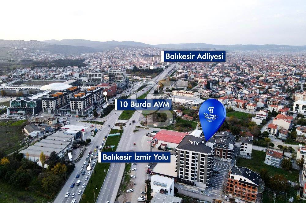 CB EAGLE'DAN ON BURDA AVM KARŞISI SATILIK 3+1 LÜKS DAİRE 155m²